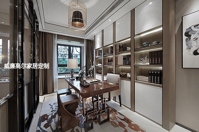 現(xiàn)代中式風(fēng)格客廳書房臥室地毯案例效果圖