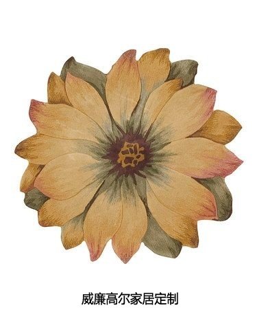 現(xiàn)代風(fēng)格花朵型地毯貼圖