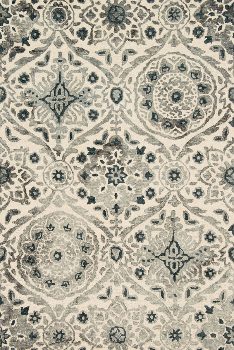 美式風(fēng)格灰色花紋地毯貼圖-高端定制