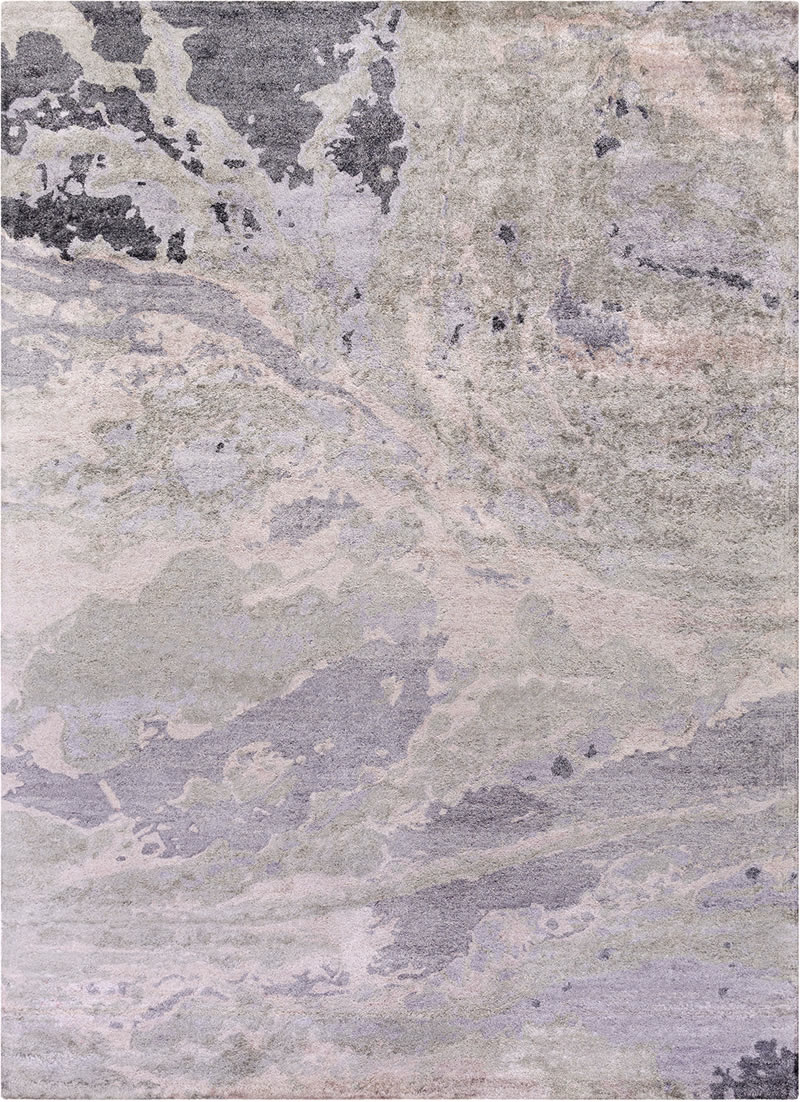 現(xiàn)代美式紫灰色抽象圖案地毯貼圖-高端定制