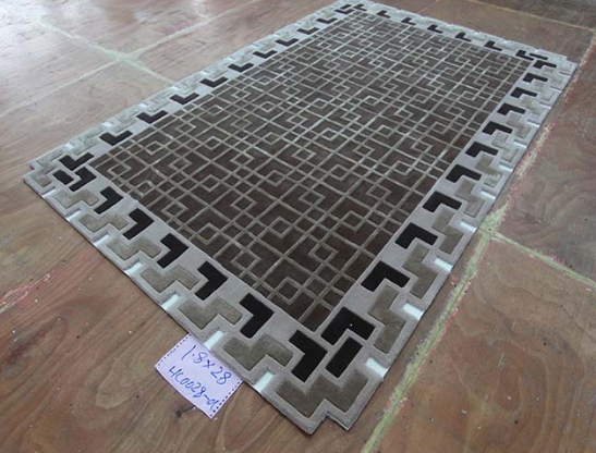 云織設(shè)高端定制地毯實(shí)物照案例