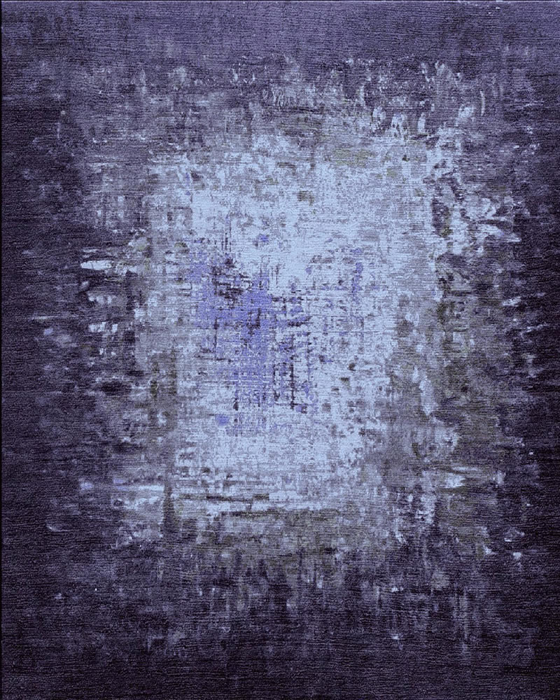 現(xiàn)代風(fēng)格紫咖色抽象圖案地毯貼圖-高端定制