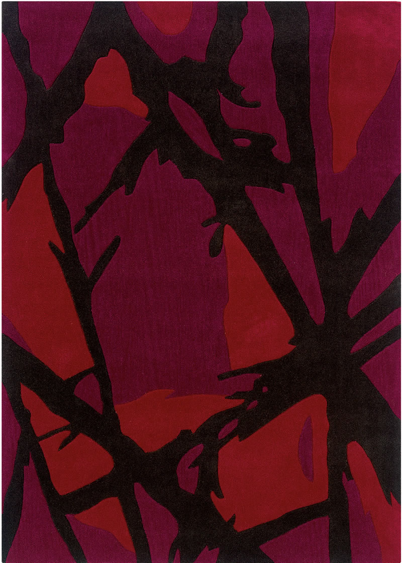 現(xiàn)代風(fēng)格暗紅色簡(jiǎn)單圖案地毯貼圖