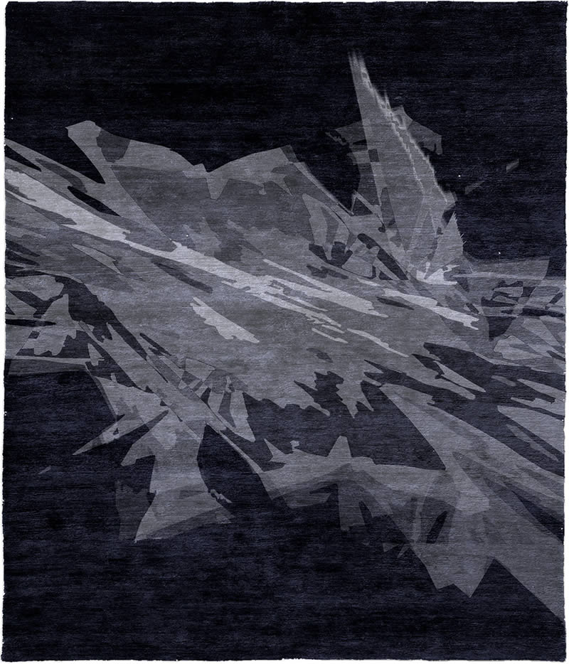 現(xiàn)代風格深淺灰紫色簡單抽象圖案地毯貼圖
