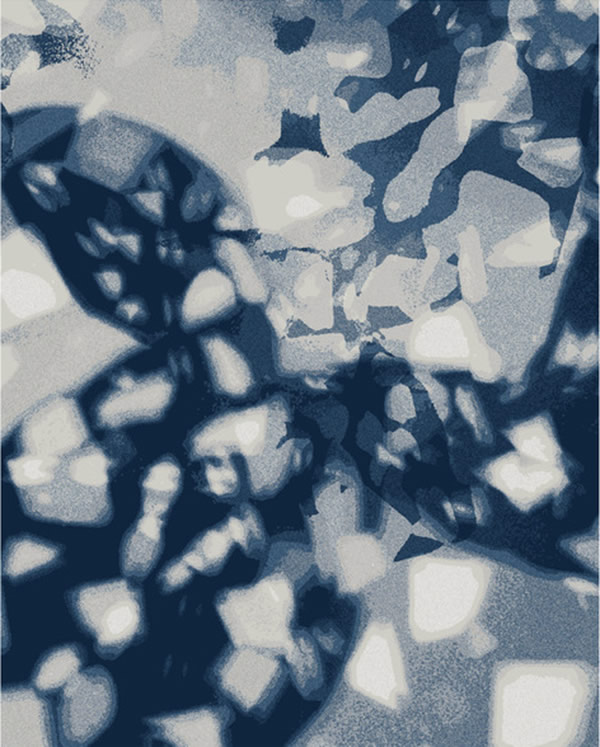 現(xiàn)代風(fēng)格深淺藍(lán)色抽象色塊圖案地毯貼圖