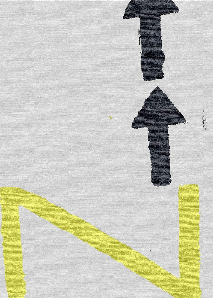 北歐風(fēng)格黑黃色簡(jiǎn)單紋理圖案地毯貼圖
