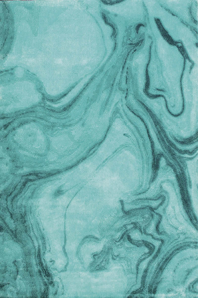 現(xiàn)代風(fēng)格藍(lán)綠色抽象紋理圖案地毯貼圖