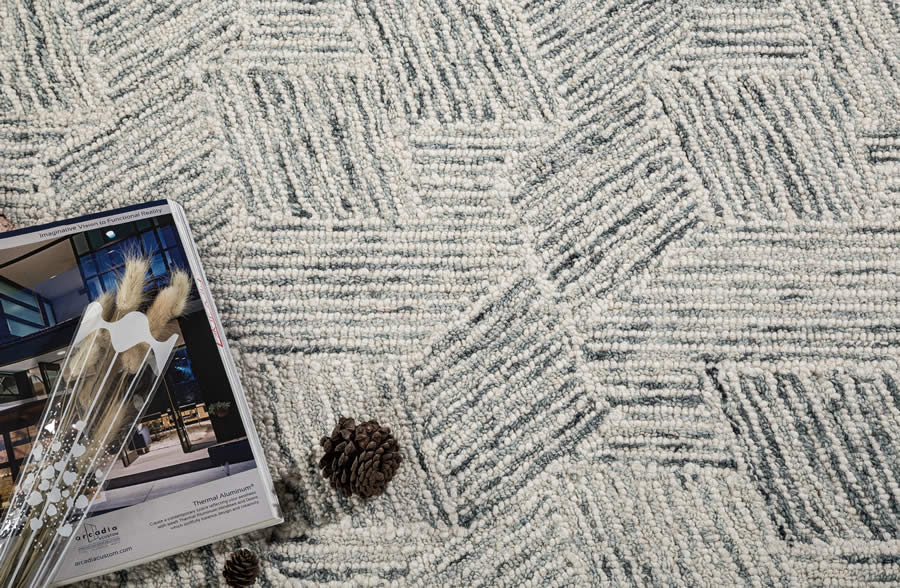 貝殼系列——印度手工羊毛地毯
